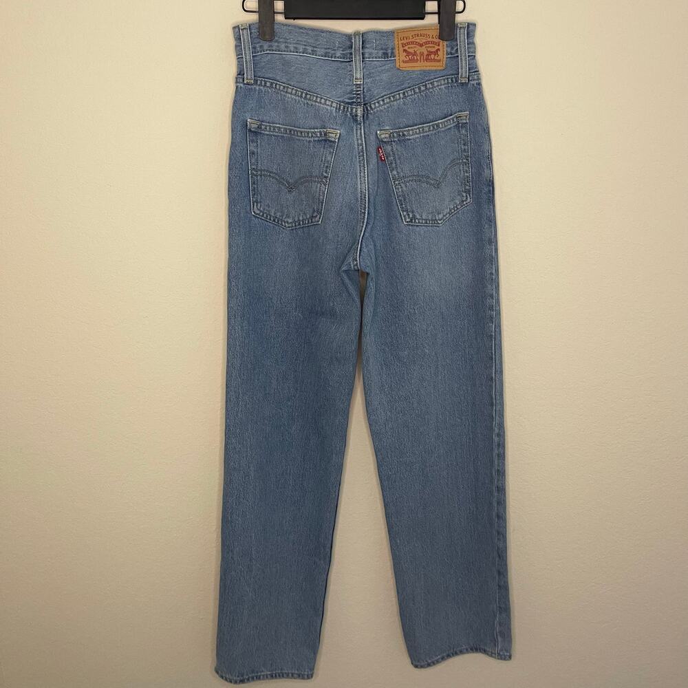 Levi’s ‘94 Baggy Womens Jeans in 2000 in Late - Blue Denim - Size 24 - Picture 6 of 8